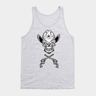 Dallas Cowboys Skull Tank Top